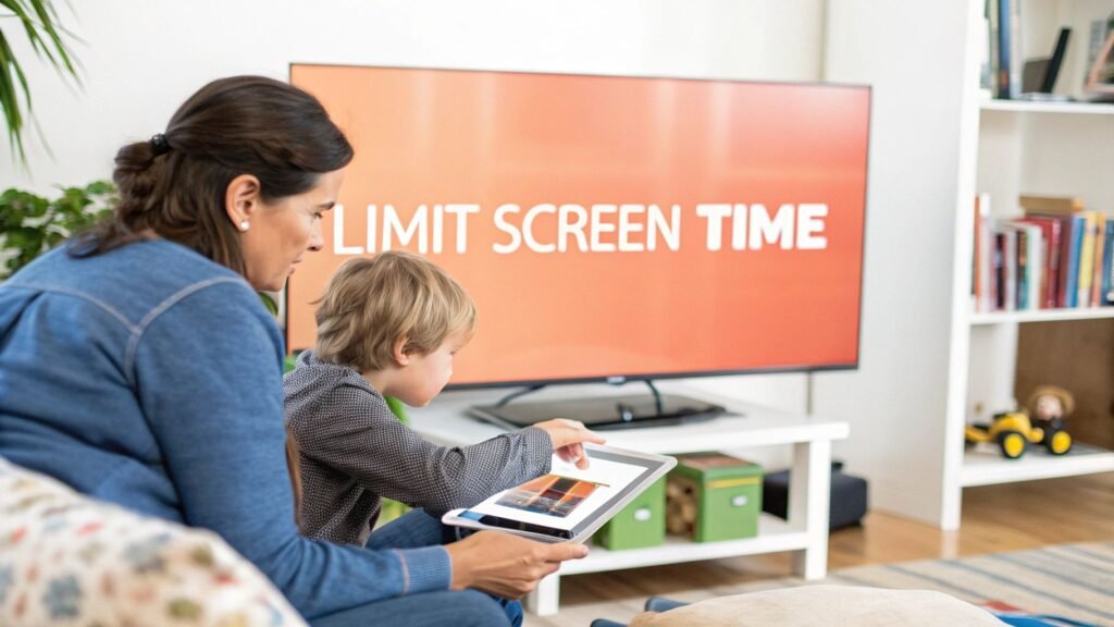 Limit Passive Screen Time and Replace It With Active Learning