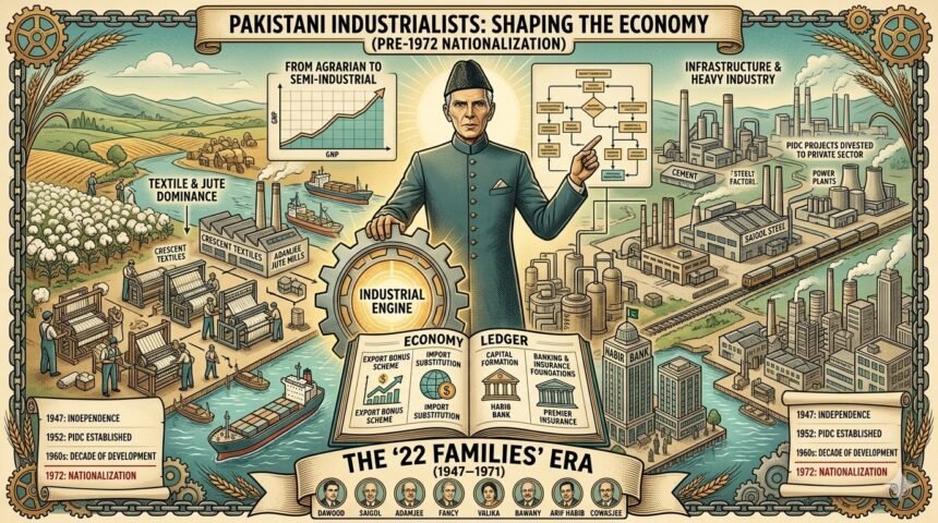 How Pakistani Industrialists Shaped the Economy Before Nationalization
